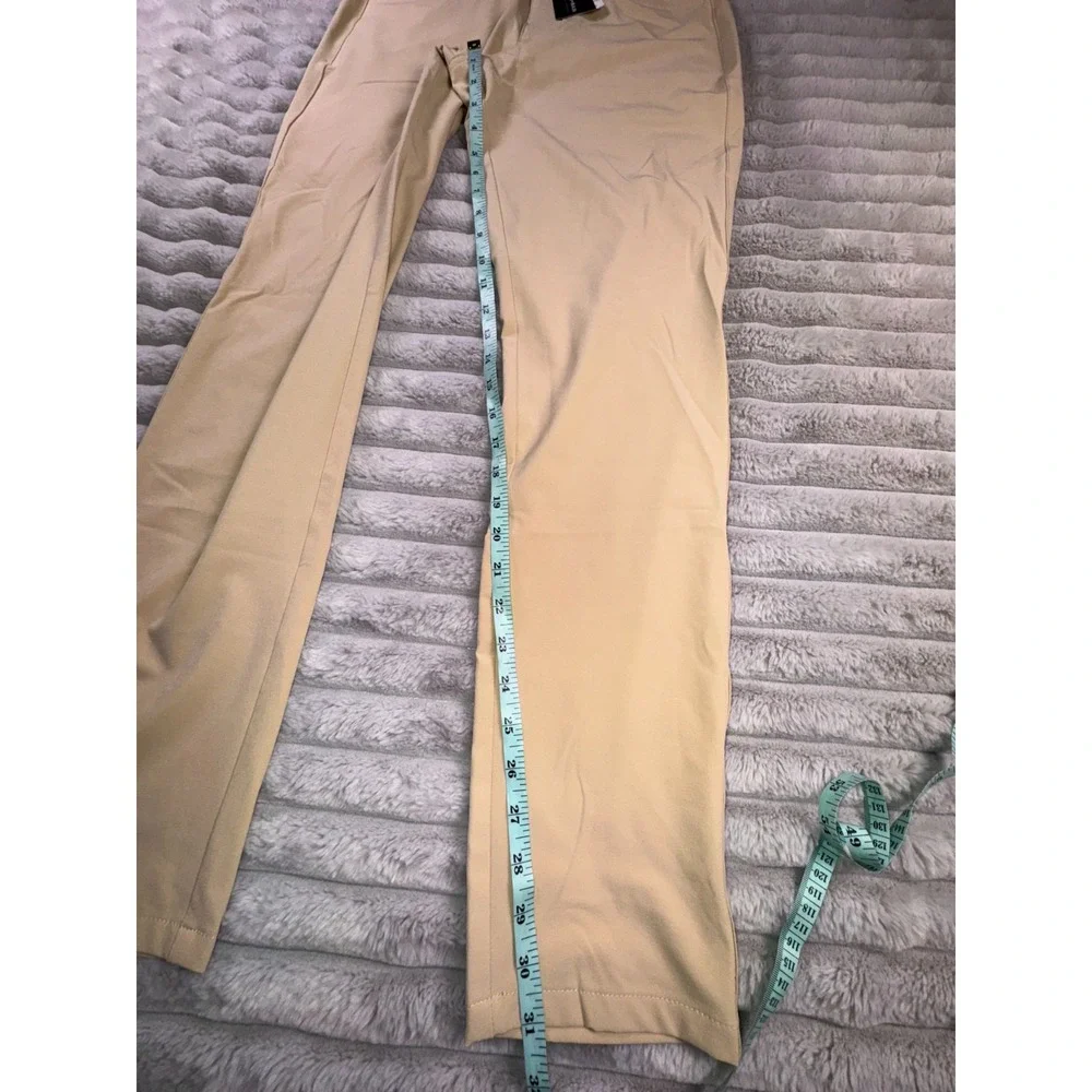 Mizzen+Main Helmsman Pants Mens 30x32 Chino Khaki Stretch Slim Fit Tapered‎ Leg